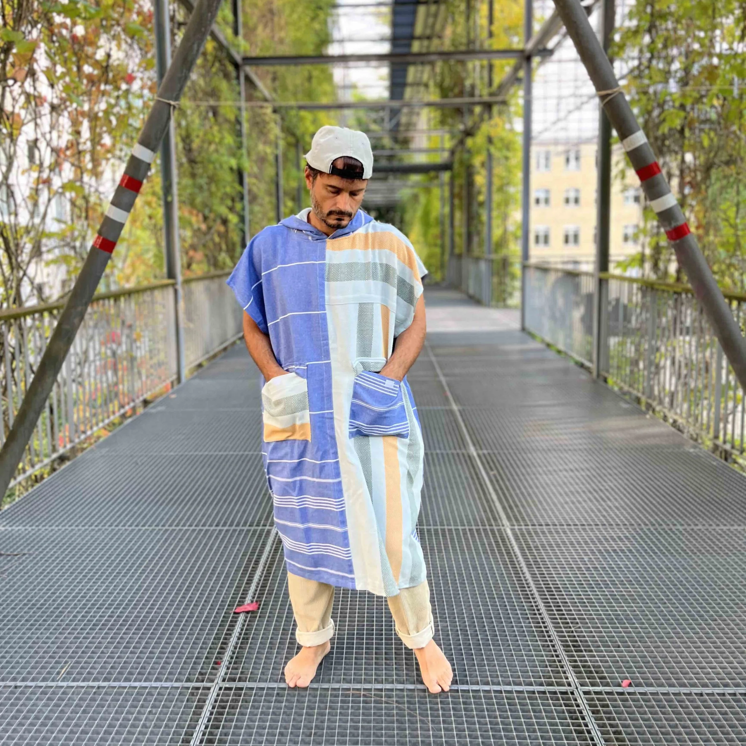 Mosaic Breeze Poncho